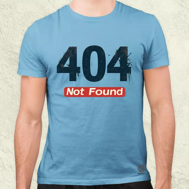 404 not found v1 férfi póló