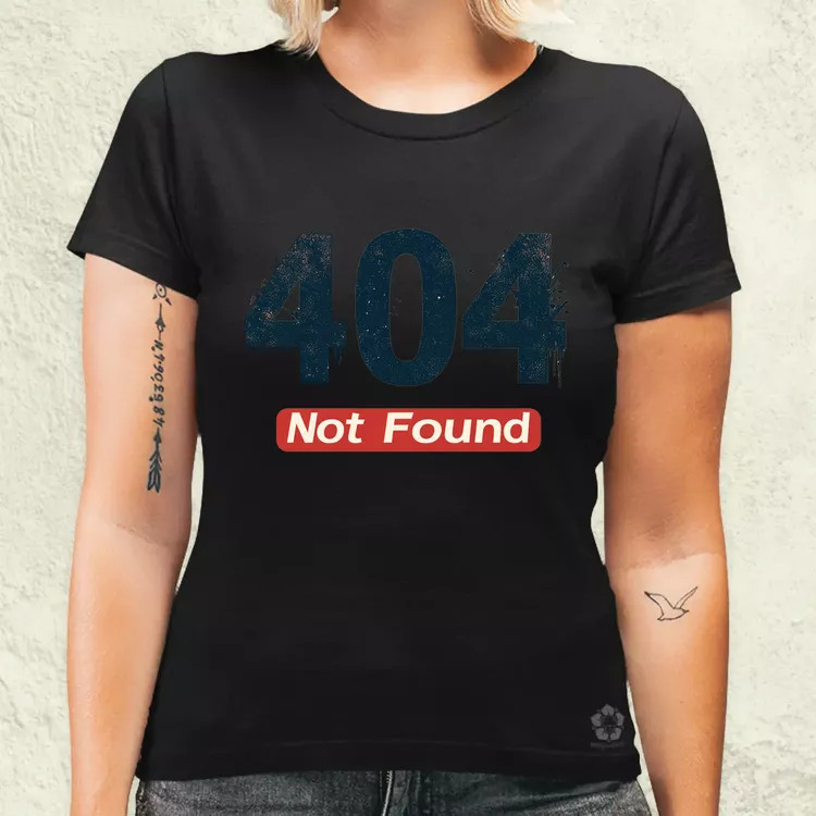 404 not found v1 női póló
