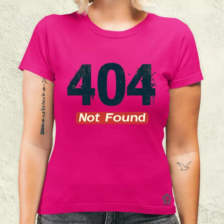 404 not found v1 női póló