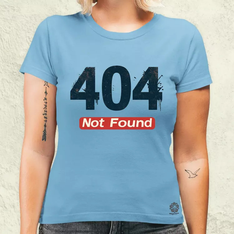 404 not found v1 női póló