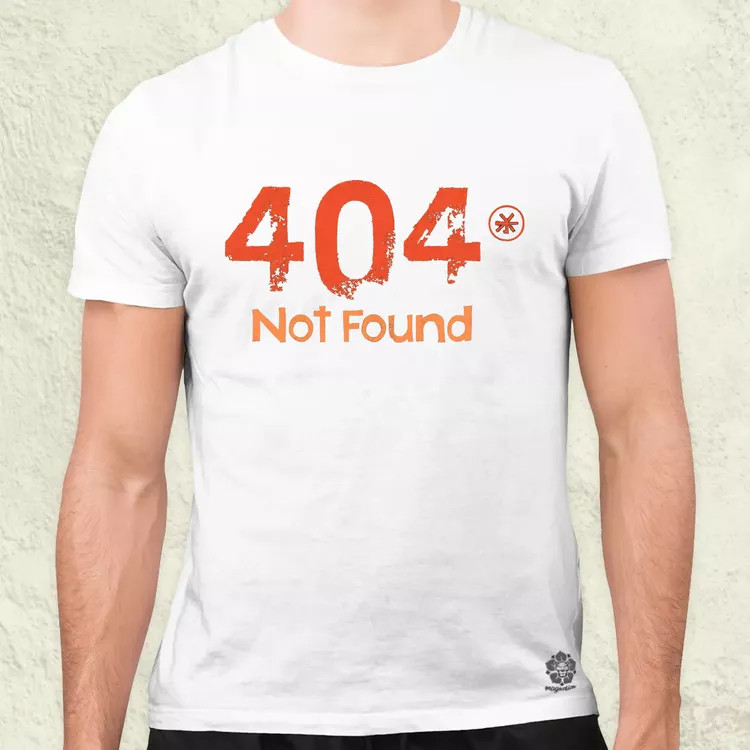 404 not found v10 férfi póló