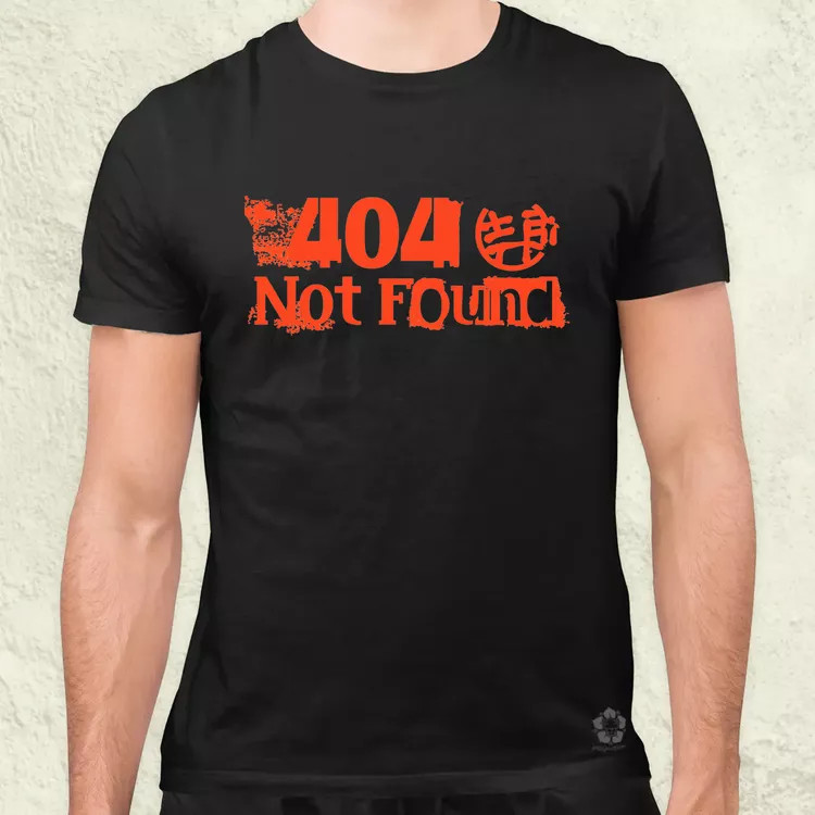 404 not found v11 férfi póló