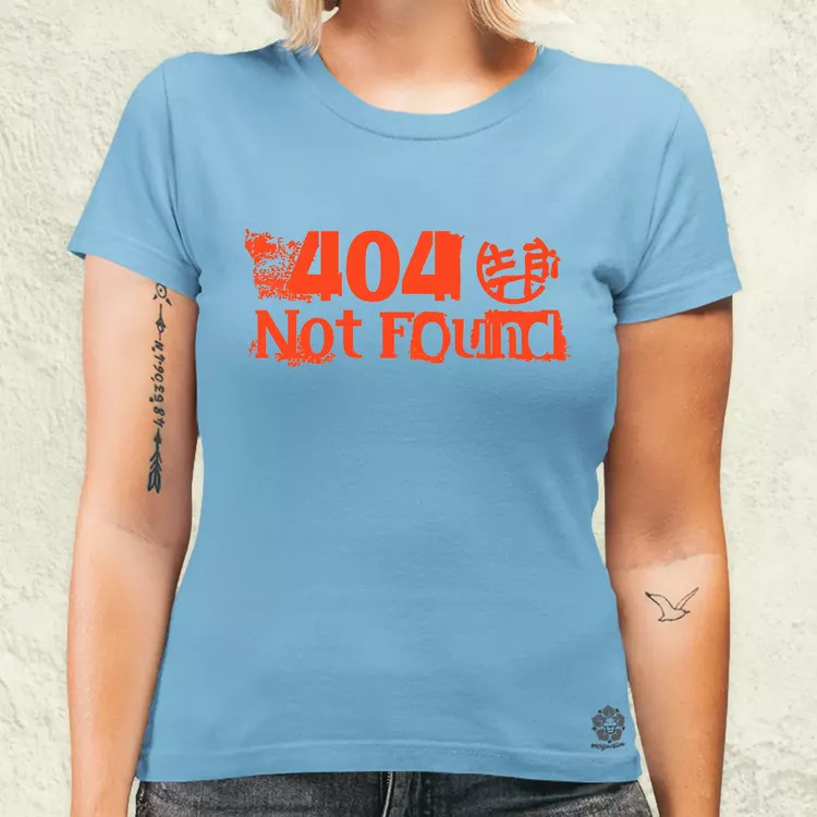404 not found v11 női póló