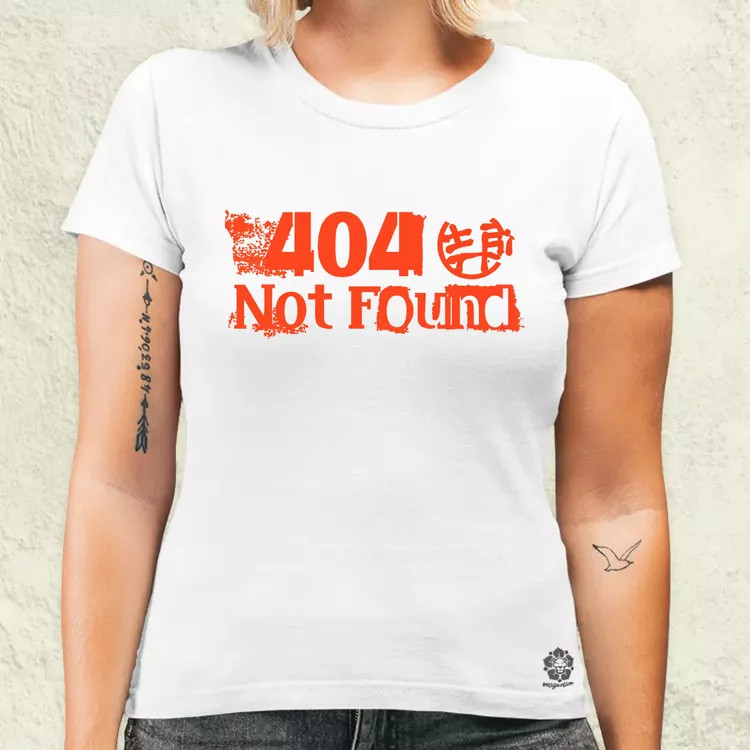 404 not found v11 női póló