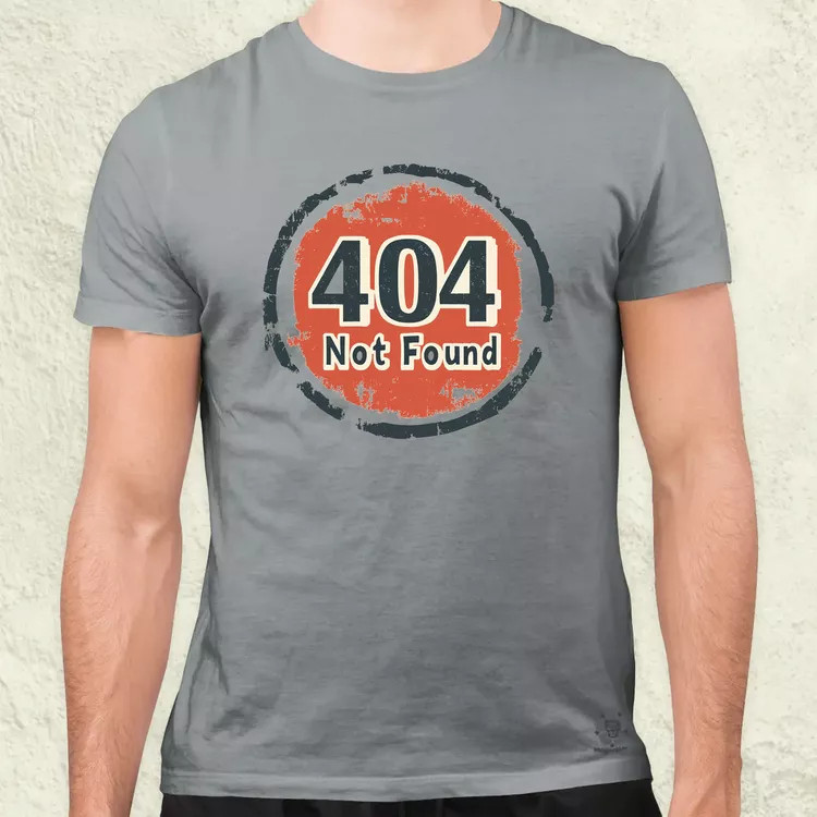 404 not found v12 férfi póló