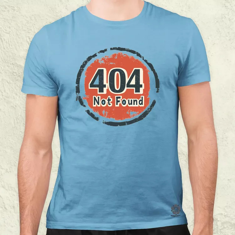 404 not found v12 férfi póló