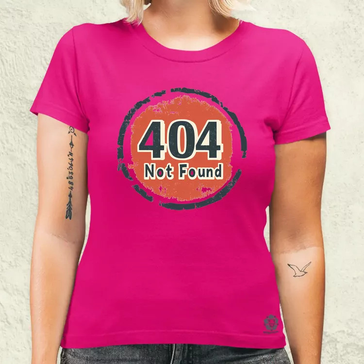 404 not found v12 női póló