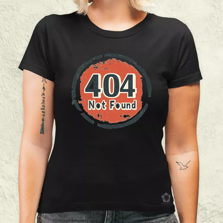 404 not found v12 női póló