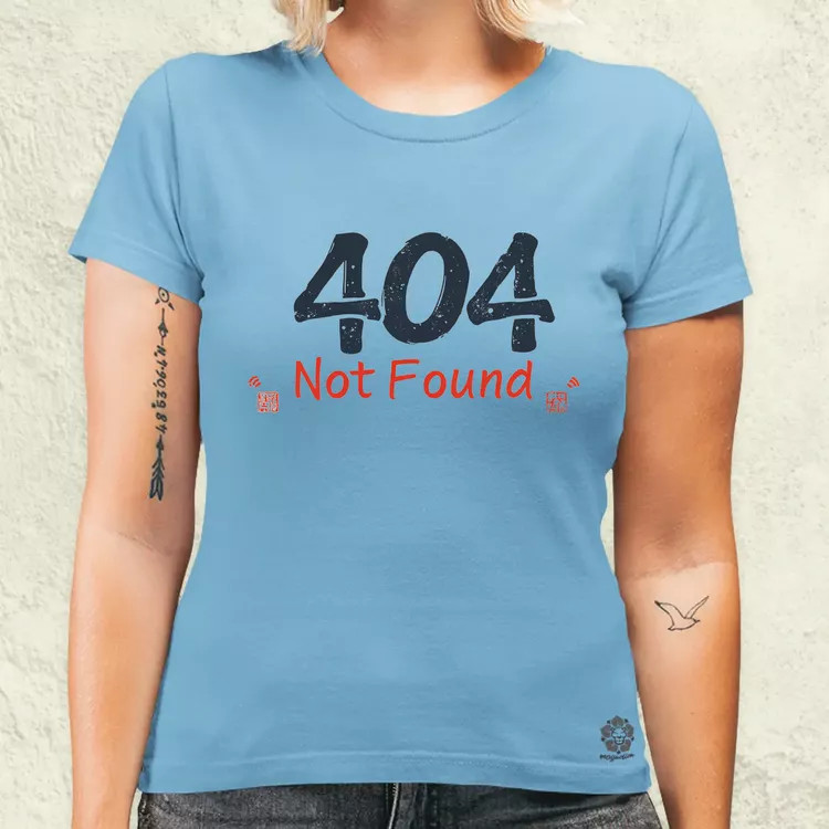 404 not found v2 női póló