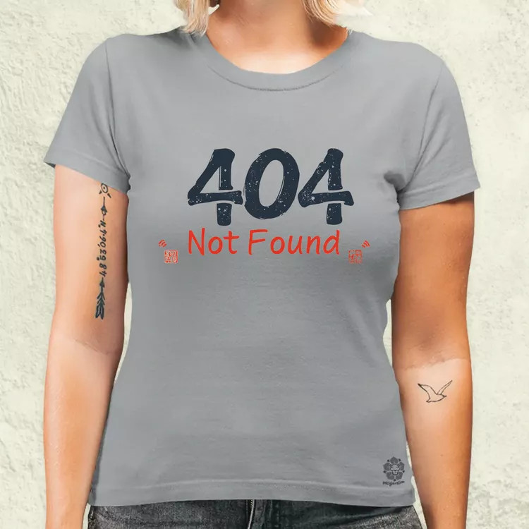 404 not found v2 női póló