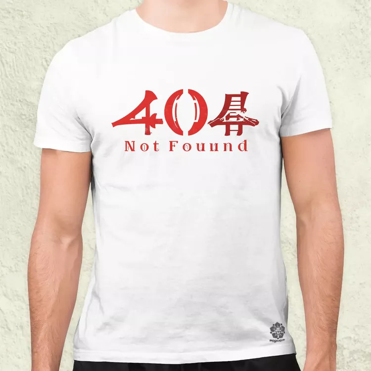 404 not found v3 férfi póló