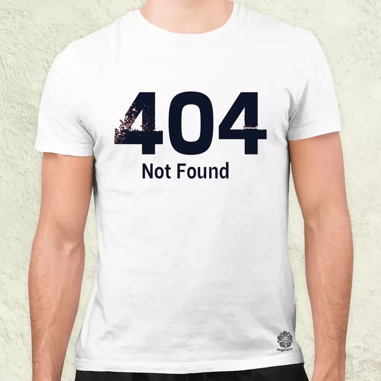 404 not found v4 férfi póló