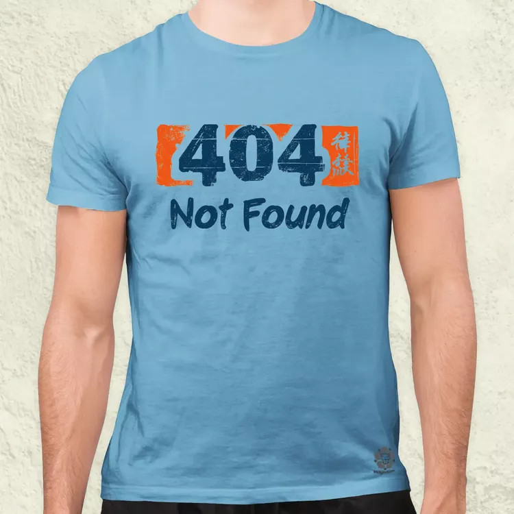 404 not found v5 férfi póló