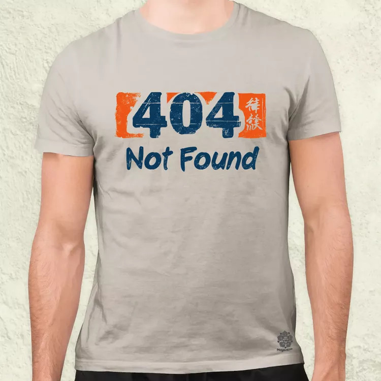 404 not found v5 férfi póló
