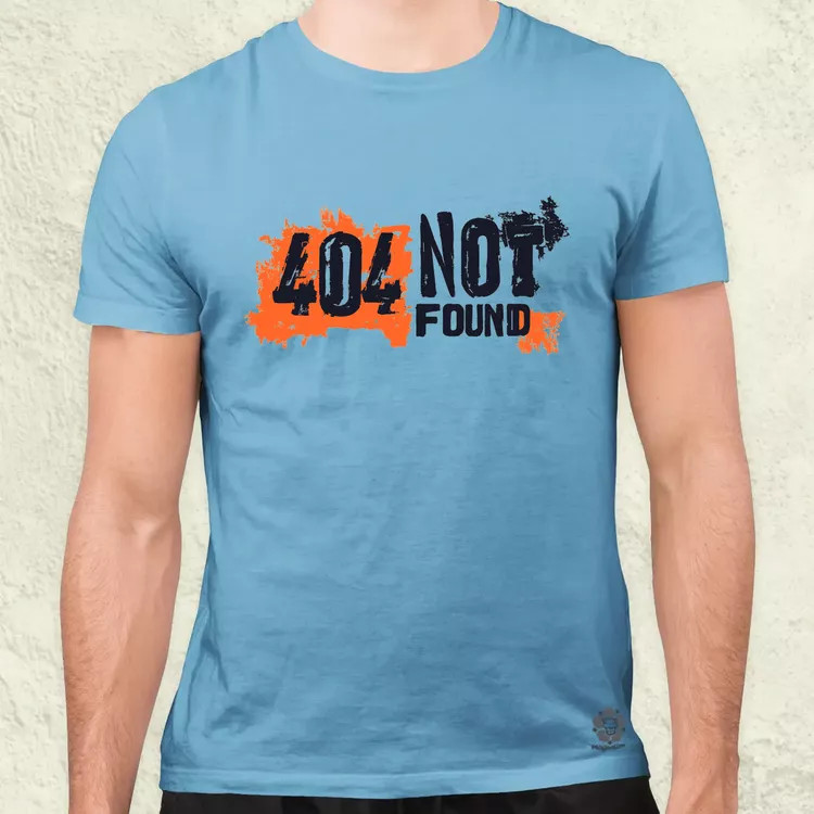 404 not found v6 férfi póló