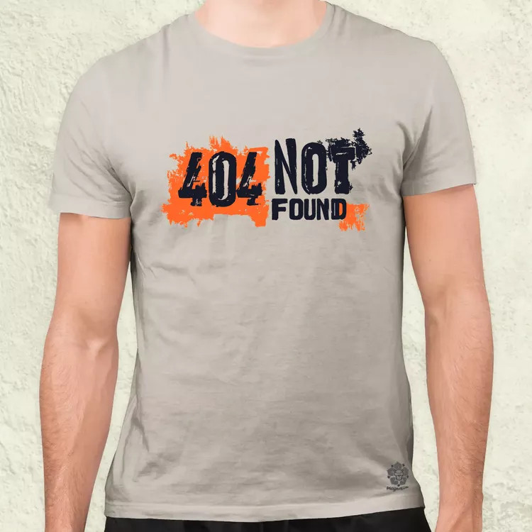 404 not found v6 férfi póló
