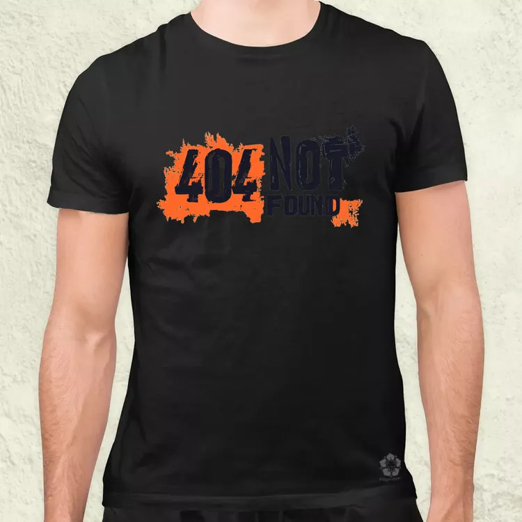 404 not found v6 férfi póló