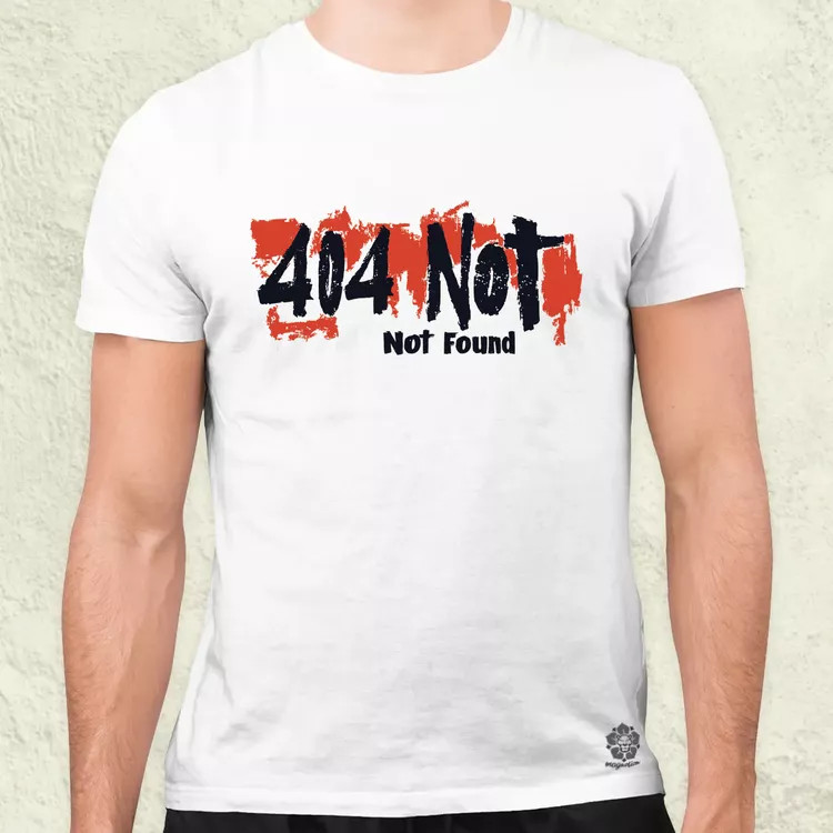 404 not found v7 férfi póló