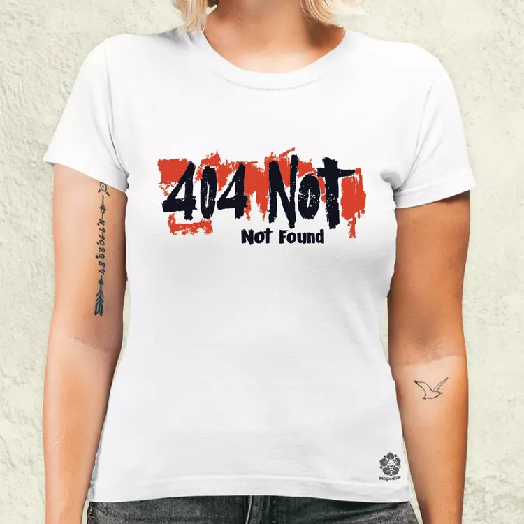 404 not found v7 női póló
