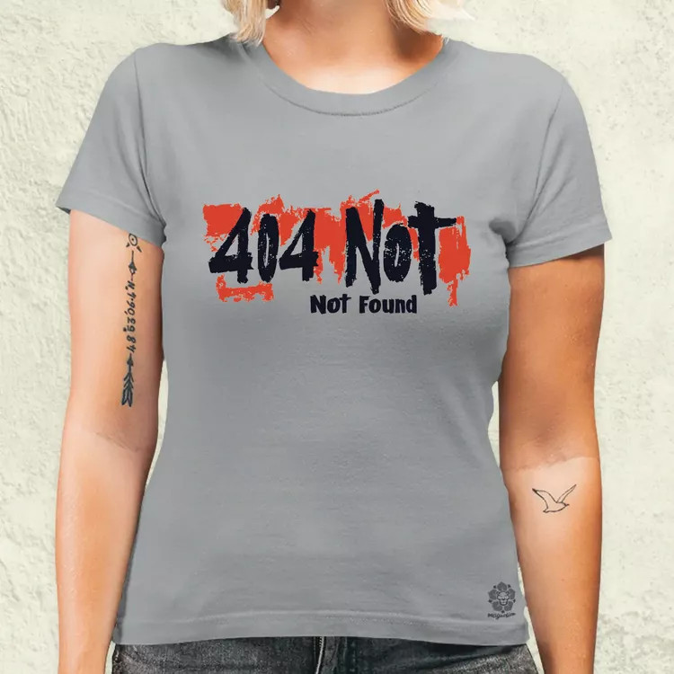 404 not found v7 női póló