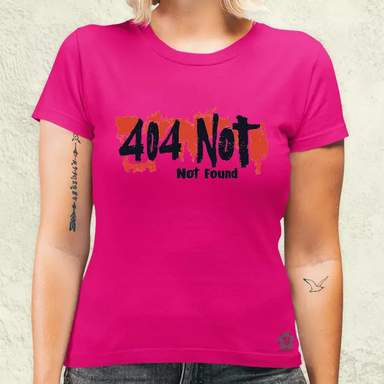404 not found v7 női póló
