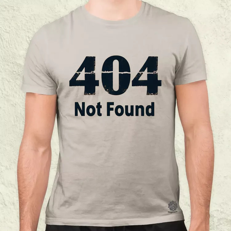 404 not found v8 férfi póló