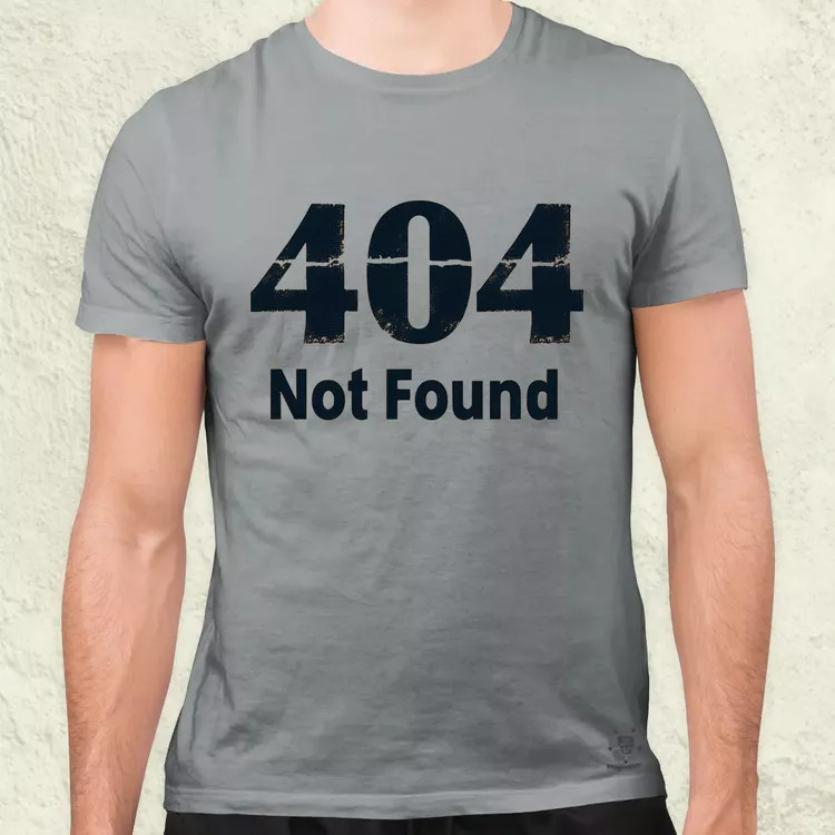 404 not found v8 férfi póló