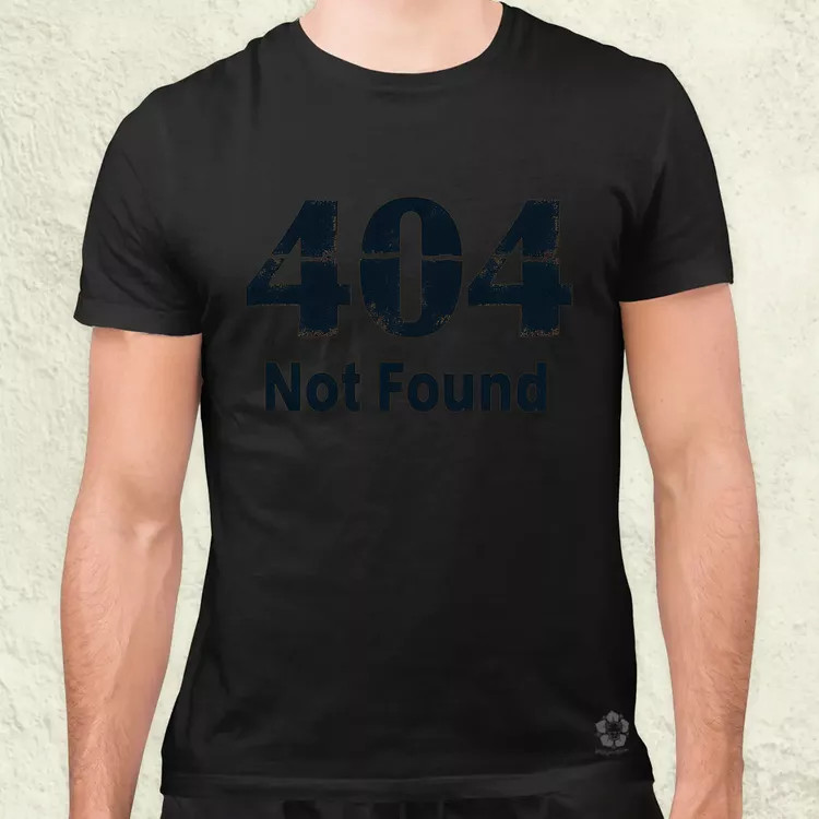 404 not found v8 férfi póló