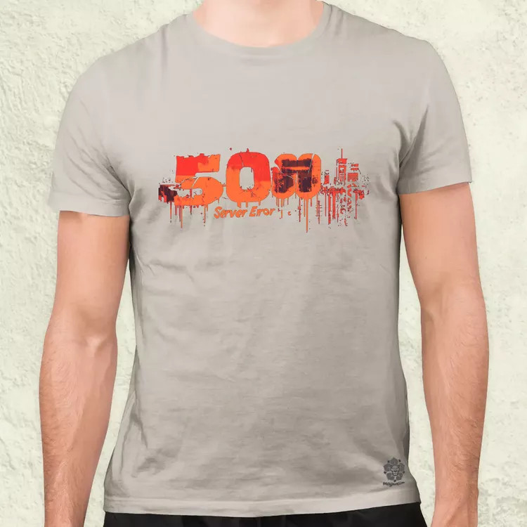505 server error v10 férfi póló