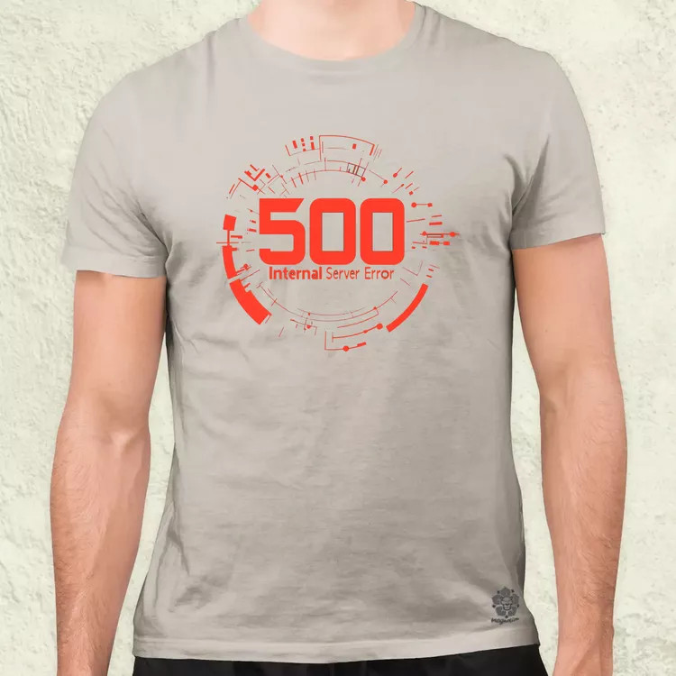 505 server error v11 férfi póló