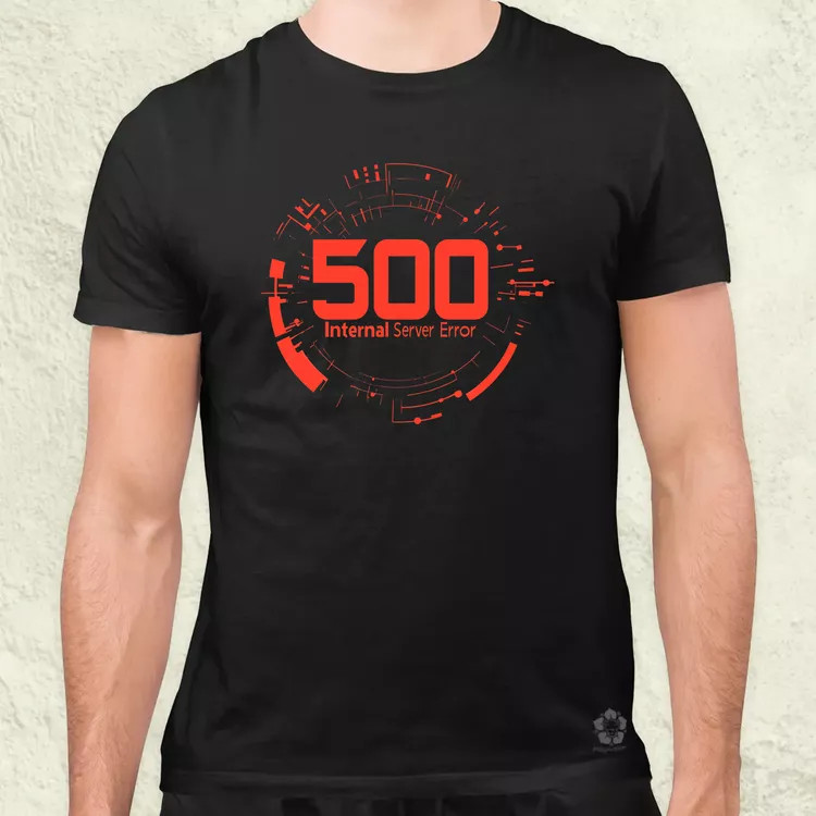 505 server error v11 férfi póló