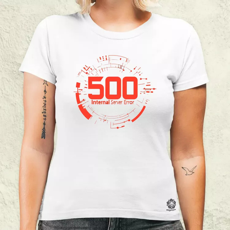 505 server error v11 női póló