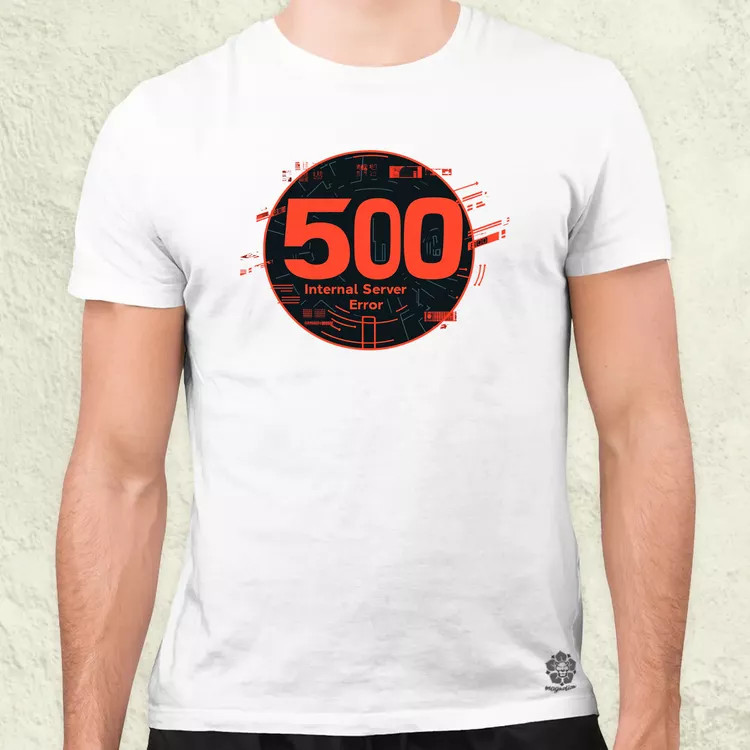 505 server error v15 férfi póló