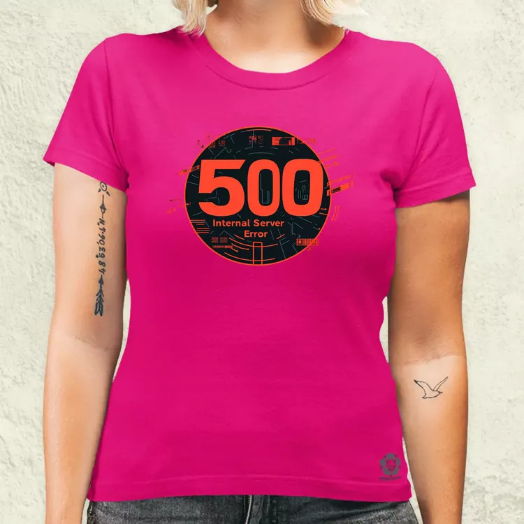 505 server error v15 női póló
