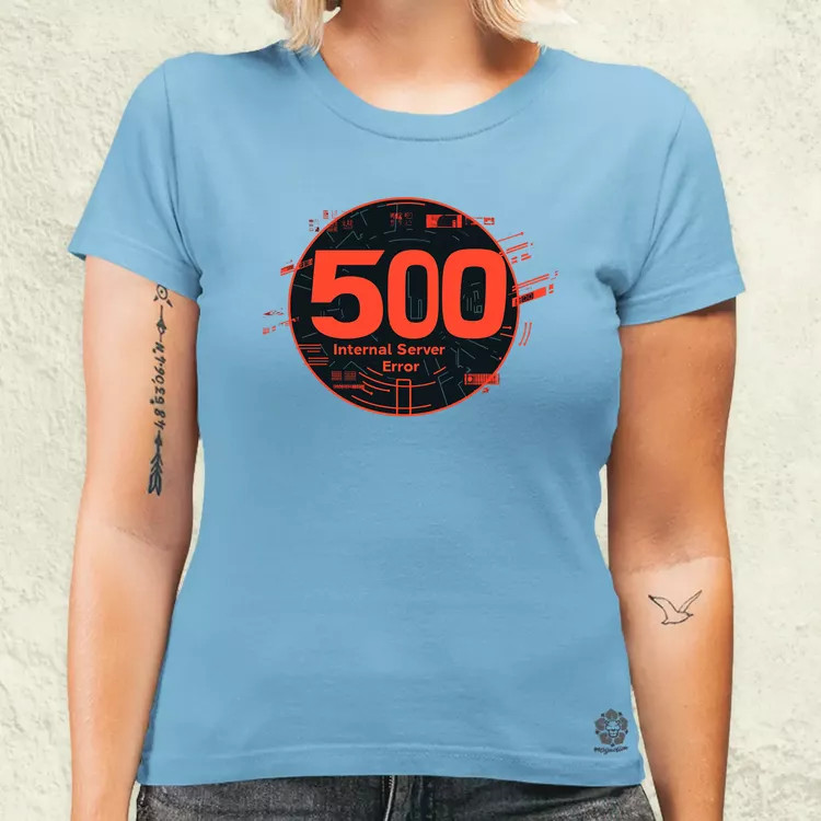505 server error v15 női póló