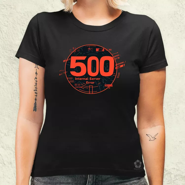 505 server error v15 női póló