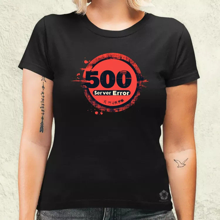 505 server error v17 női póló