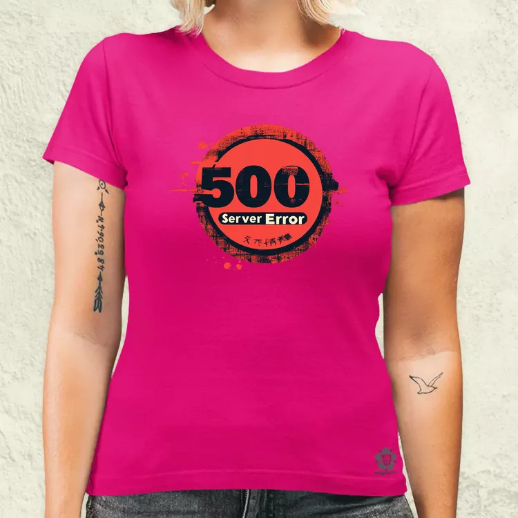 505 server error v17 női póló