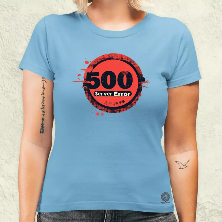 505 server error v17 női póló