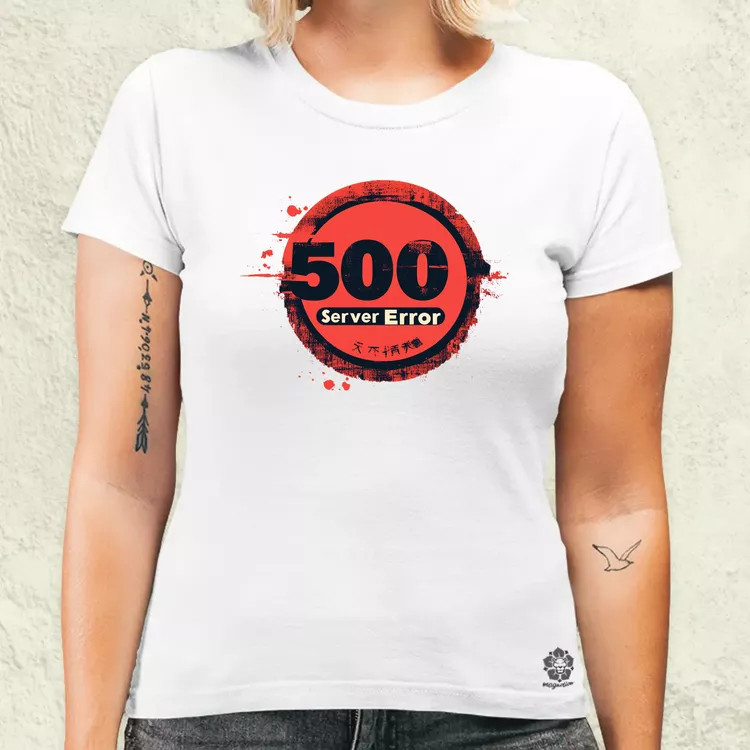 505 server error v17 női póló