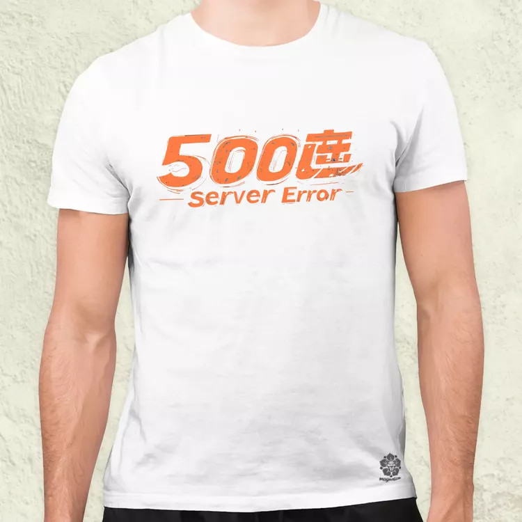 505 server error v19 férfi póló