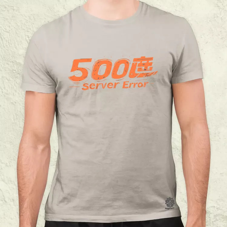 505 server error v19 férfi póló