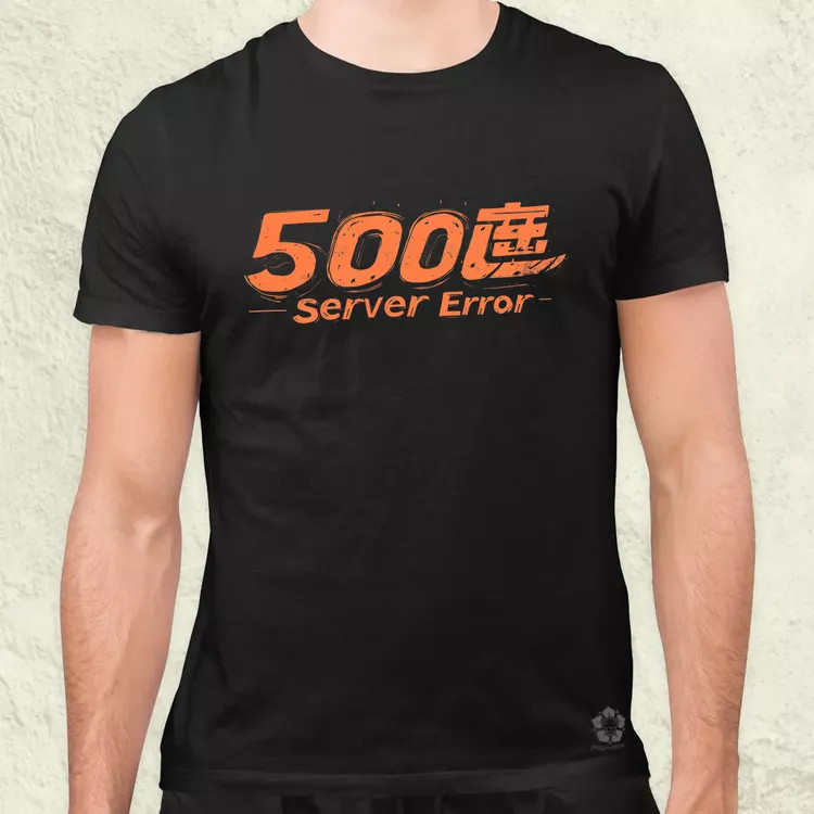 505 server error v19 férfi póló