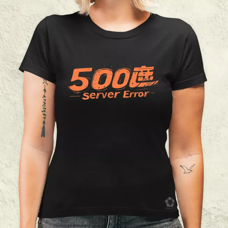 505 server error v19 női póló