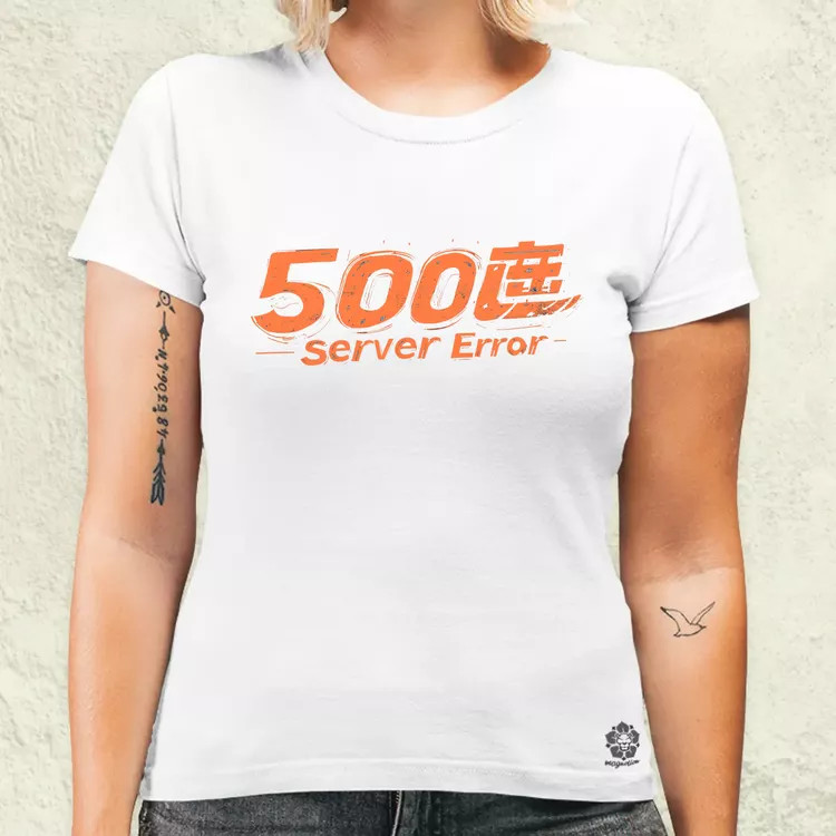 505 server error v19 női póló
