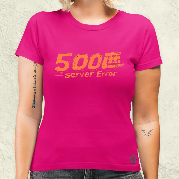 505 server error v19 női póló