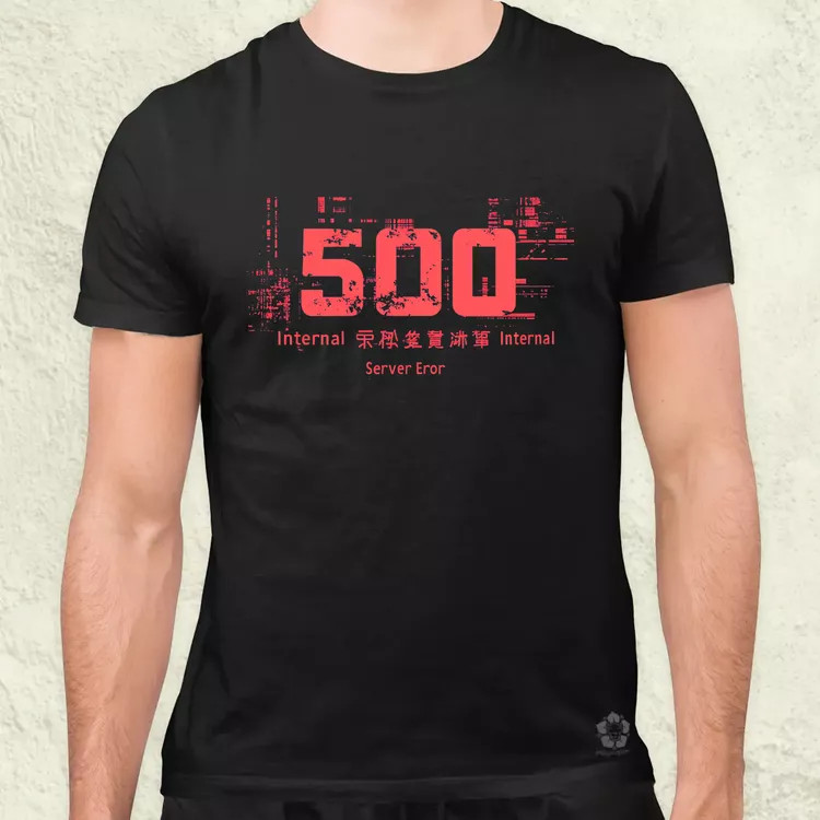 505 server error v4 férfi póló