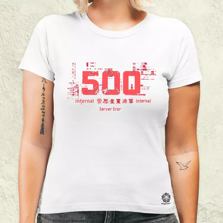 505 server error v4 női póló