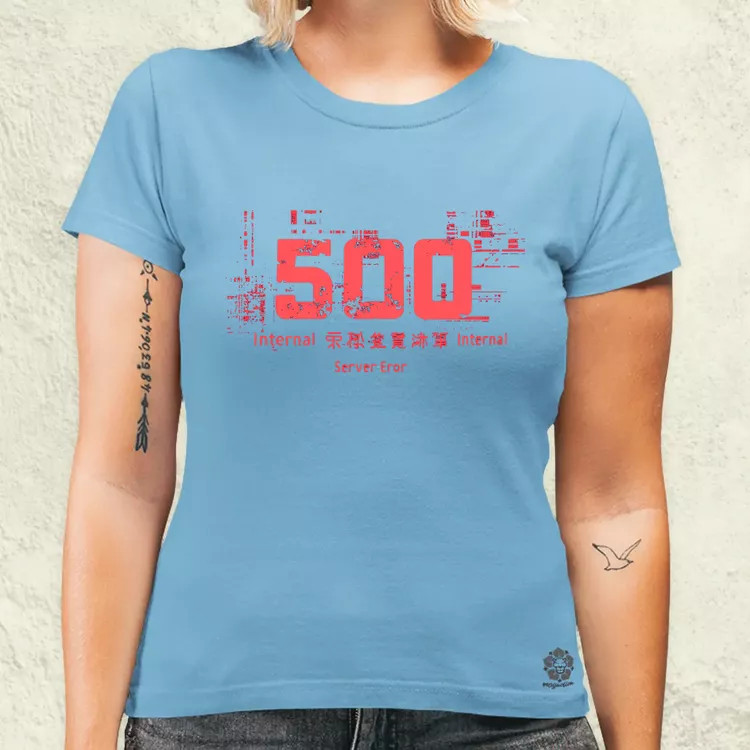 505 server error v4 női póló