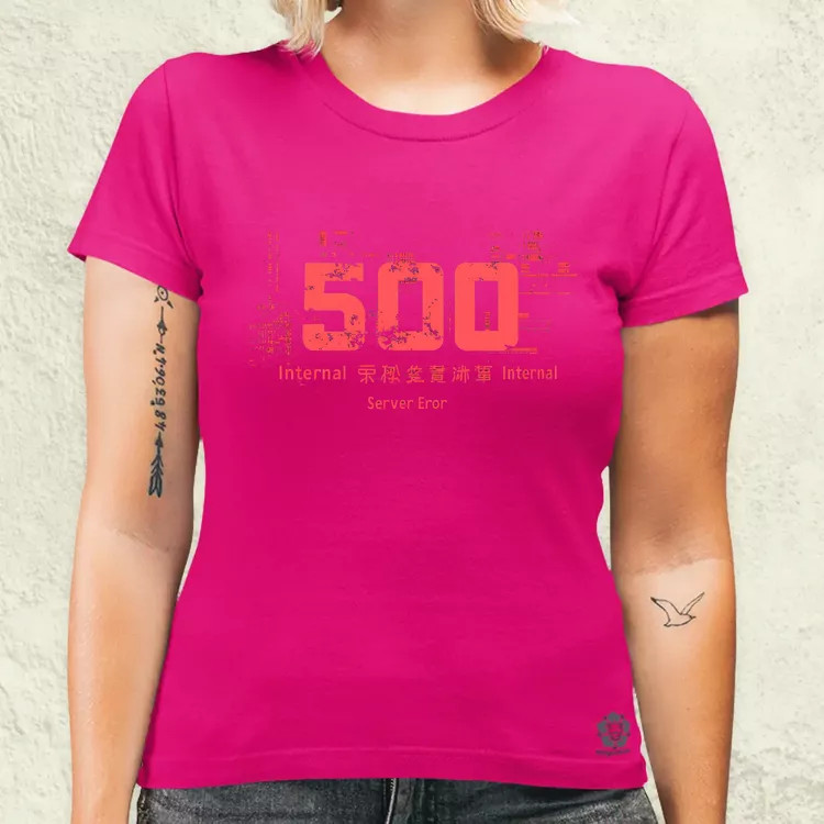 505 server error v4 női póló